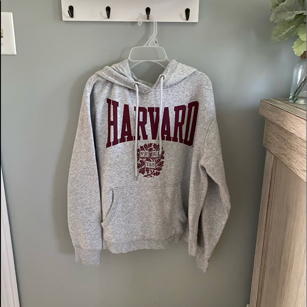 Harvard Graphic Hooded Sweatshirt!